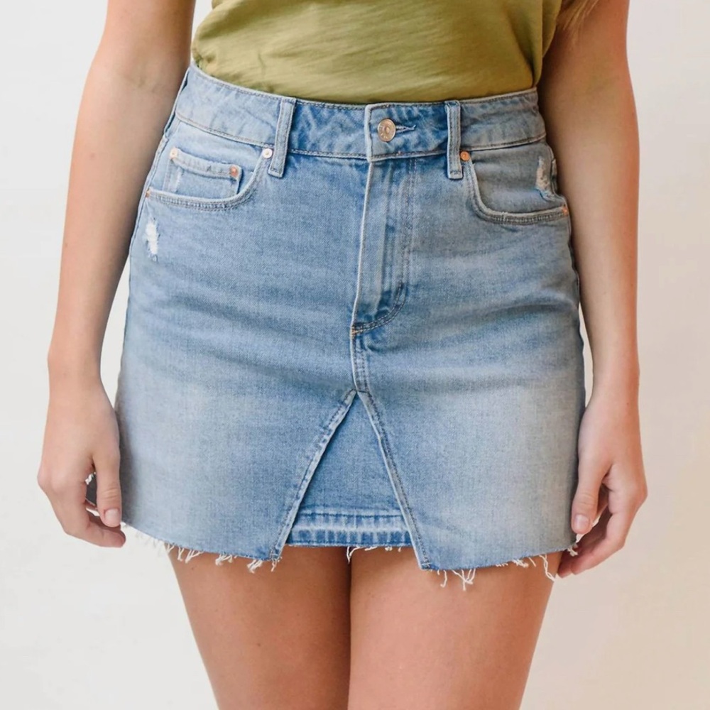 New Paige Jessie skirt undone middle hem size 27